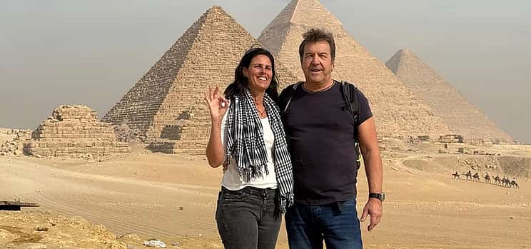 Photo 1 "Visite privée des pyramides de Gizeh et de Saqqarah"