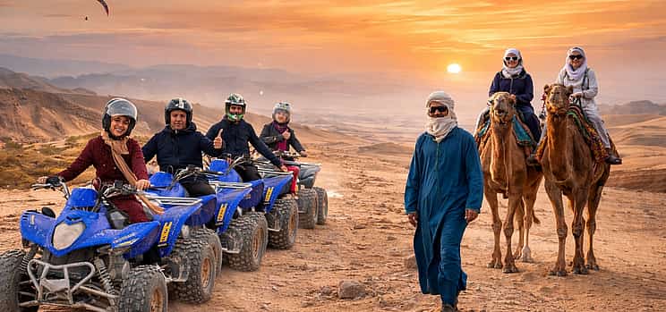Photo 1 Marrakech Quad Bike and Camel Ride in Agafay Desert