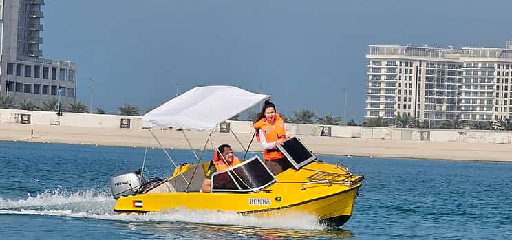 Photo 1 Self-Drive Boat Experience in Abu Dhabi