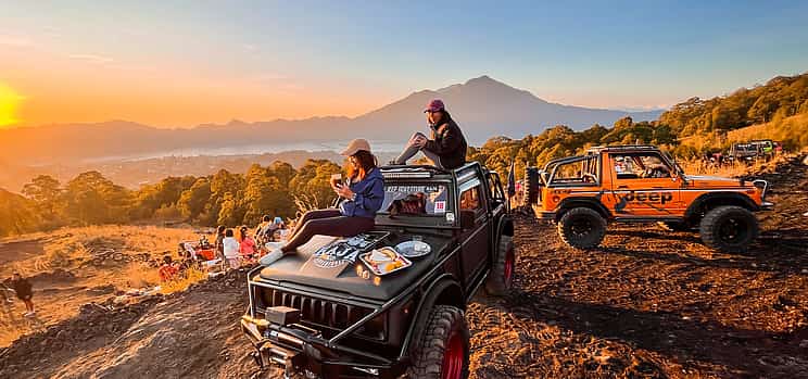 Photo 1 Mount Batur Sunrise by 4WD Jeep and Black Lava Adventure
