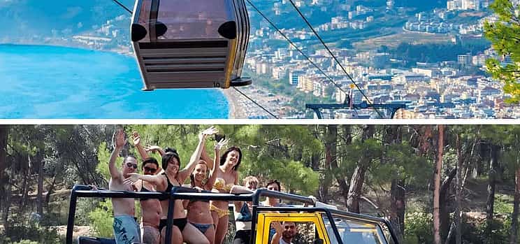 Photo 1 Alanya Sunset, City & Cable Car Tour by Jeep with Round-trip Transfer from Side
