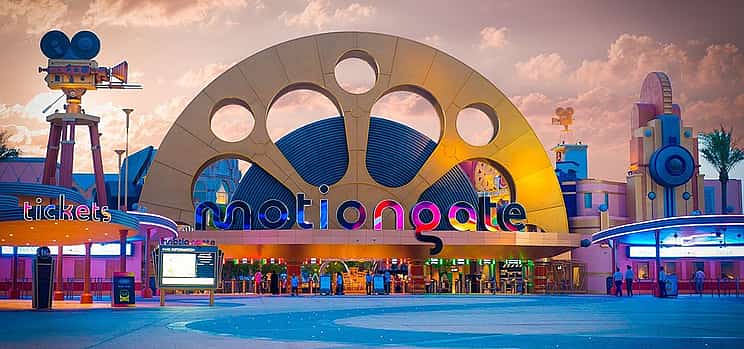 Foto 1 Motiongate Park mit Transfers von Dubai