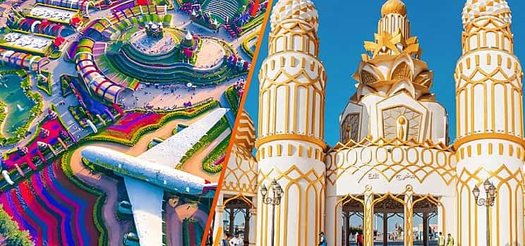 Photo 1 Private Dubai City Tour with Miracle Garden & Global Village Visit