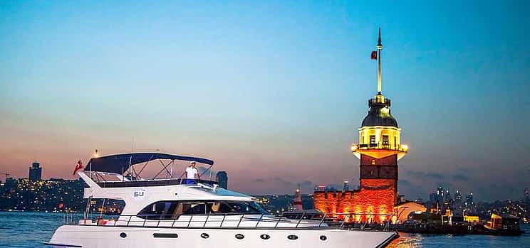 Photo 1 Guided Istanbul Sunset Cruise on Bosphorus by Luxury Yacht