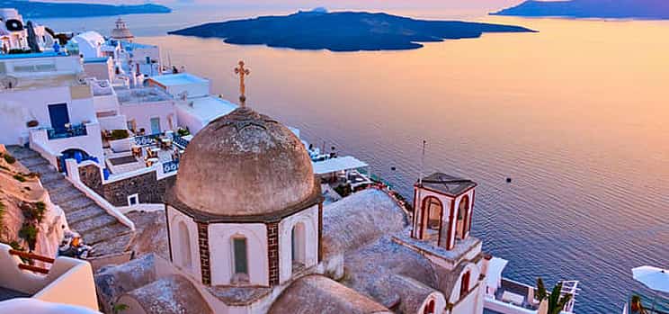 Photo 1 Santorini Volcano Cruise With Hot Springs, Thirassia and Oia Sunset
