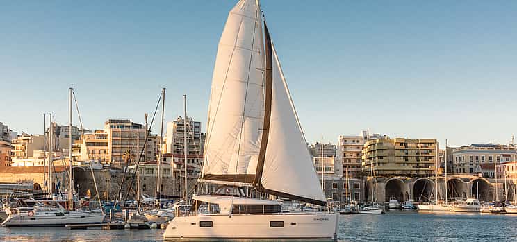 Photo 1 Luxury Catamaran Full-day Cruise from Rethymno