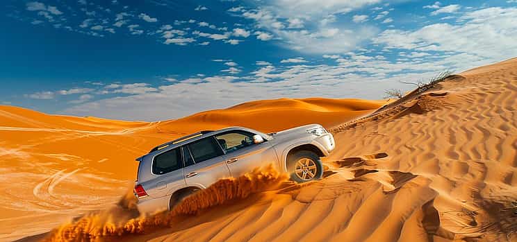 Photo 1 Dubai Desert Safari with 30 Minutes Quad Biking & BBQ dinner