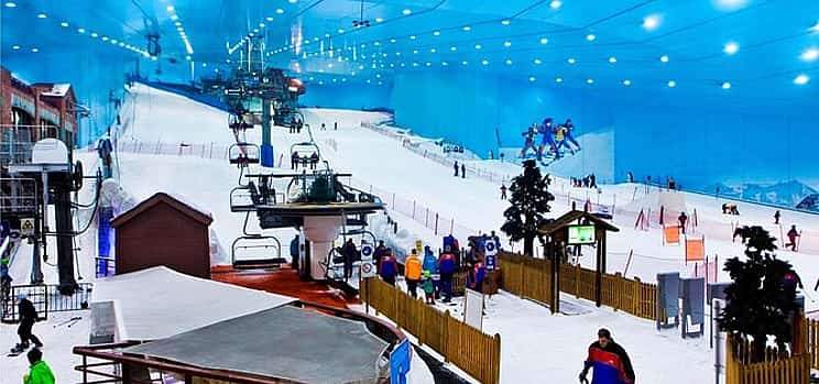 Photo 1 Ski Dubai Snow-Plus Pass & Marina Dhow Dinner Cruise with Private Transfers