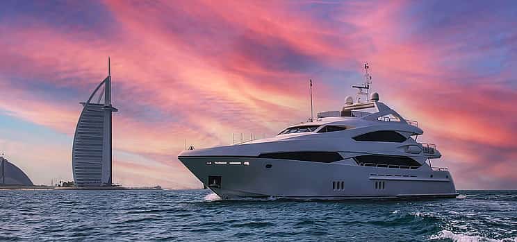 Photo 1 Dubai Xclusive Shared Sunset Luxury Yacht Tour with BBQ