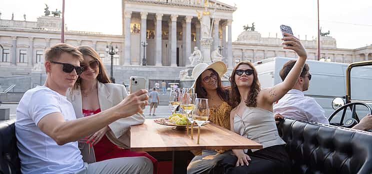 Photo 1 Vienna City Tour and Gourmet Dinner in a Classic Old-timer
