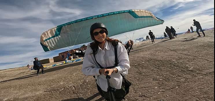 Photo 1 Paragliding from Marrakech in Agafay Desert With Transfers