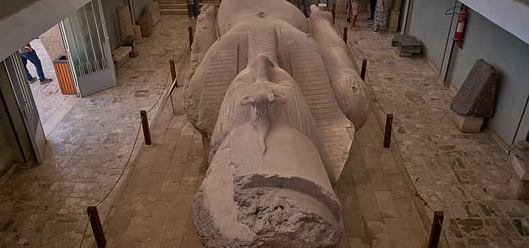 Photo 1 From Cairo & Giza: Full-Day Pyramids of Giza, Sphinx, Saqqara & Memphis Tour with BBQ Lunch