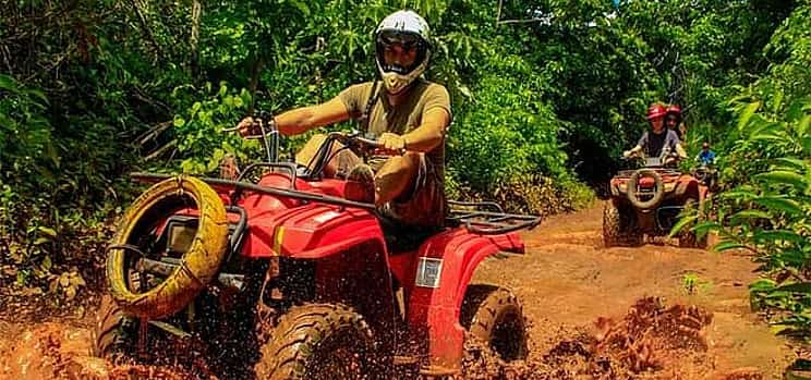 Photo 1 Adventure tour on ATV with Zip Line and Cenotes in Mayan Jungle