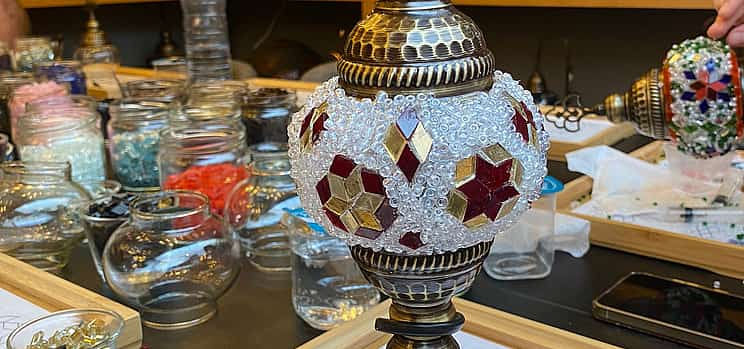 Photo 1 Craft&Shine, Create a Mosaic Lamp in Istanbul's Grand Bazaar