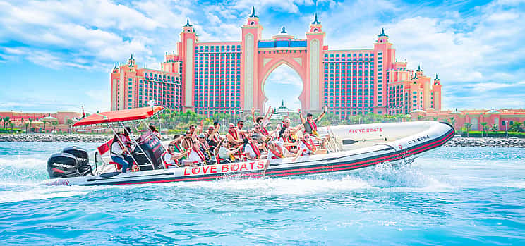 Photo 1 Speedboat Sightseeing Tour Atlantis & Burj AL Arab