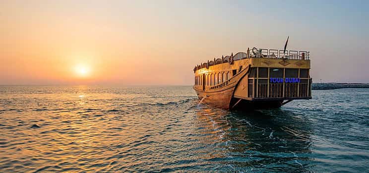 Photo 1 Dubai Sunset Dinner Cruise tour with Private Transfers