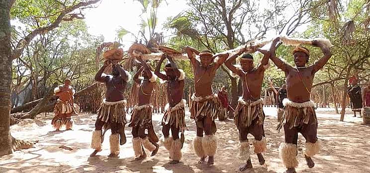 Photo 1 Hluhluwe Imfolozi Safari and DumaZulu Cultural Village Day Tour