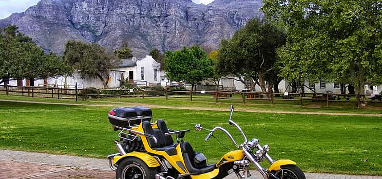 Foto 1 Excursión de un día en triciclo por los viñedos del Cabo