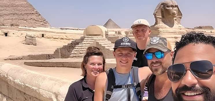 Photo 1 Saqqara Memphis and Dahshur Pyramids Day Tour VIP