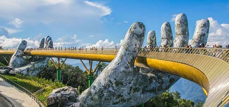 Photo 1 Ba Na Hill: Golden Bridge with Cable Car Ride