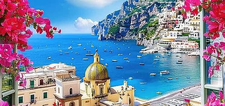 Photo 1 Private transfer: Naples to Positano, 2h in Vesuvius or Pompeii