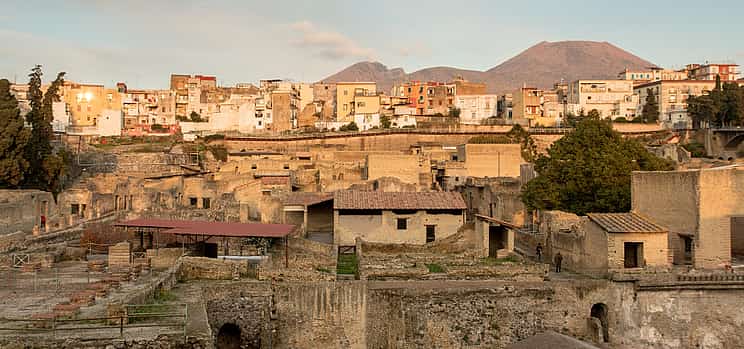 Photo 1 Pompeii and Herculaneum Daily Tour from Naples with Pizza Lunch