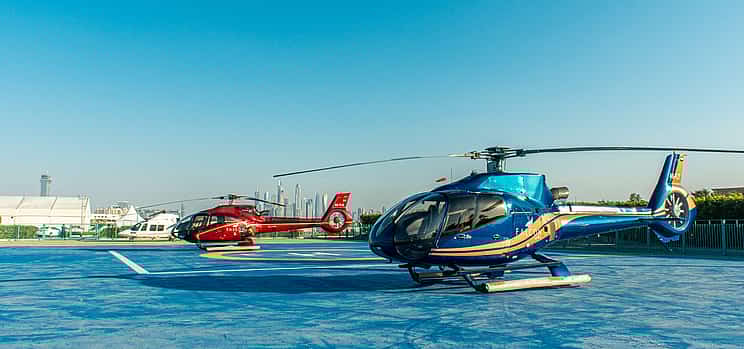 Photo 1 Dubai Vision Helicopter Ride - 22 Mins Tour with Private Transfers