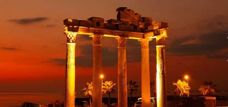 Foto 1 Side City bei Sonnenuntergang und Türkische Nacht Show von Alanya
