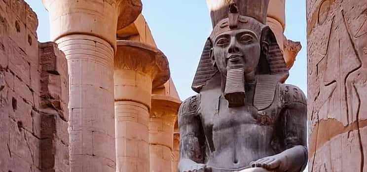 Photo 1 Luxor Day Tour from Hurghada: Valley of the Queens, Karnak Temple & Hatshepsut (Small Group)
