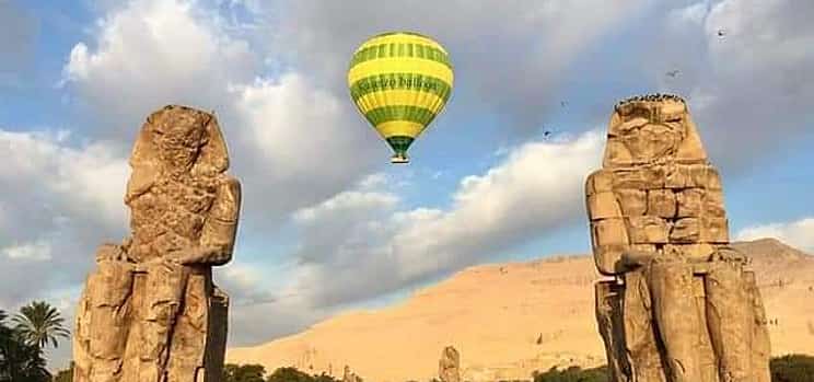 Foto 1 Sonnenaufgang Heißluftballonfahrt in Luxor