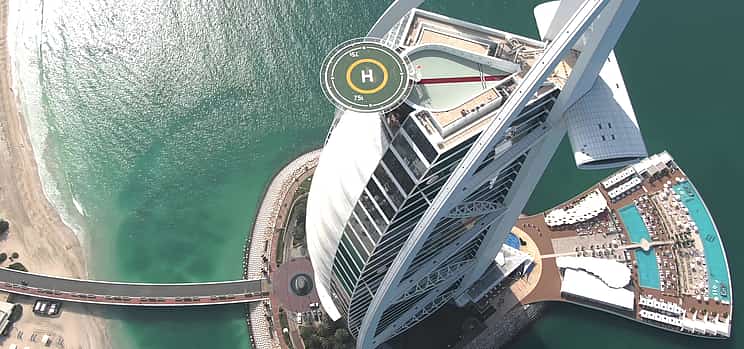Foto 1 Dubai Hubschrauber von Atlantis the Palm Helipad Tour