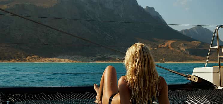 Photo 1 Kissamos to Balos & Gramvousa: All-Inclusive Afternoon Luxury Catamaran Cruise (VIP)