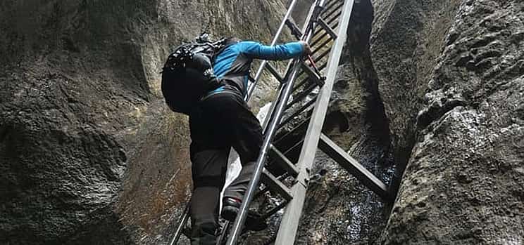 Photo 1 Small-Group Day Trip to the Epic 7 Ladders Canyon from Brasov