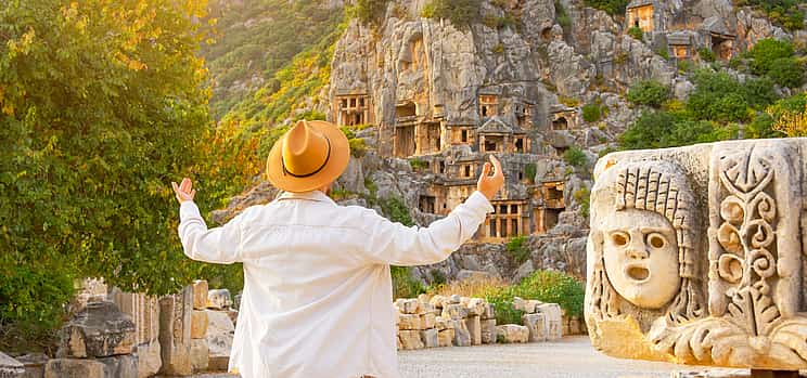 Photo 1 Demre Myra Kekova Boat Tour: Sunken Island, Lycian Tombs & St. Nicholas Church from Antalya