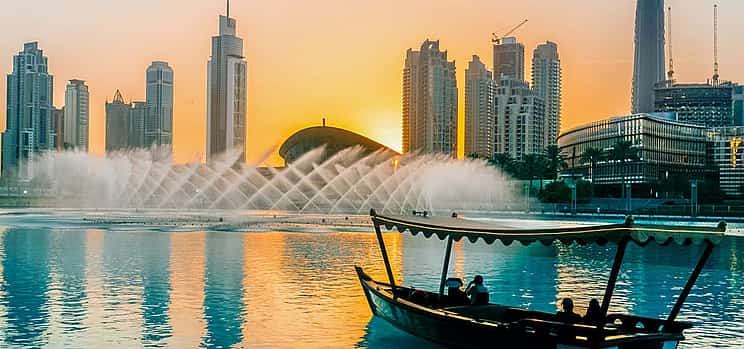 Photo 1 Dubai Mall shopping, Burj Khalifa 124/125th floor visit & Musical Fountain Show with Lake Ride tour with private transfers