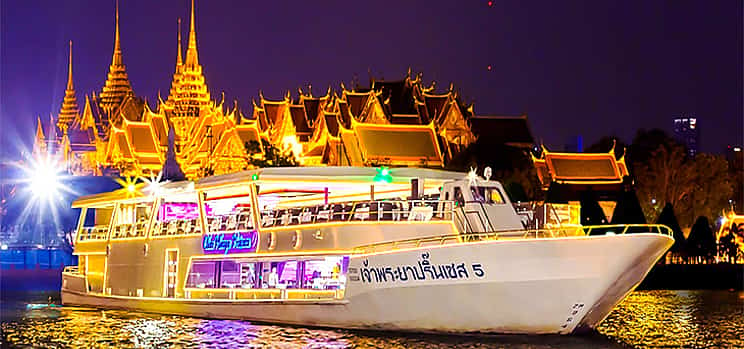 Foto 1 Bangkok Chao Phraya Princess Cena en Crucero con Música en Directo