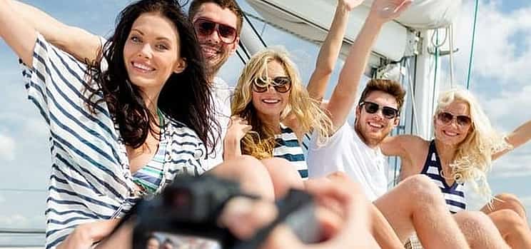Photo 1 Santorini Volcano Cruise Including Hot Springs and Thirasia