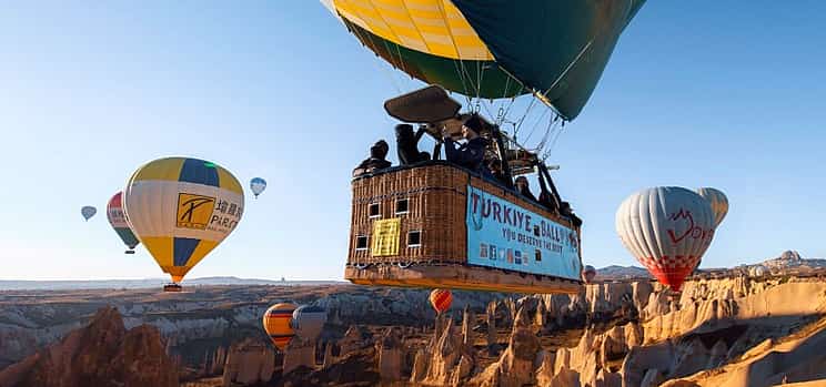 Фото 1 Полет всей жизни в Каппадокии. Тур на воздушном шаре в долине Кота