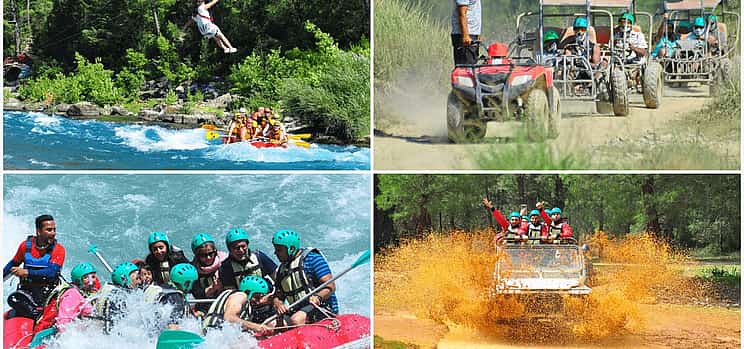 Foto 1 Antalya: Ziplining und Rafting mit Jeep Tour &amp; Baggy Safari