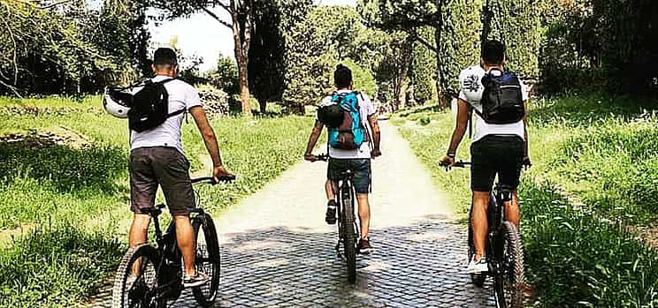 Photo 1 Appian Way Bike Tour with Park of the Aqueducts and the Roman Countryside