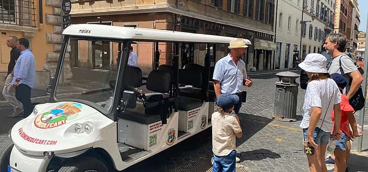 Photo 1 Rome: Private Golf Cart Tour of Catacomb &Ancient Appian Way