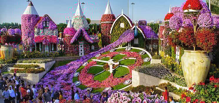 Photo 1 Dubai Miracle Garden Tickets with Round Trip Transfers