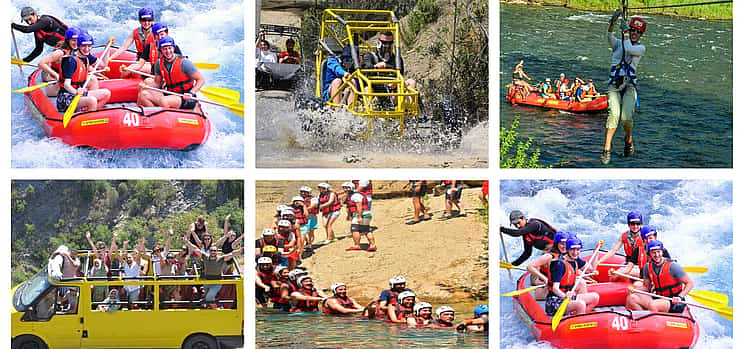 Photo 1 5 in 1 : Rafting, Buggy Safari, Zipline, Cabrio Safari, Canyoning from Alanya