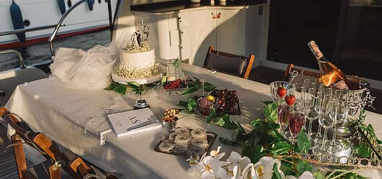 Photo 1 "Luxury Istanbul Bosphorus Tours, Private Events on 72' Motor Yacht"