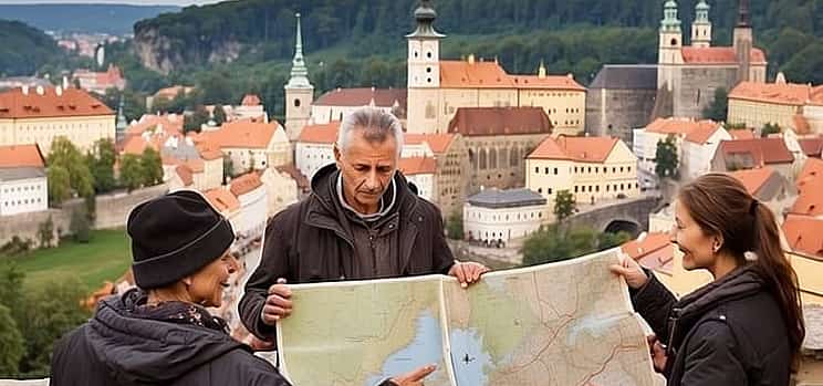 Photo 1 Private Transfer from Vienna to Prague with Stop in Hluboká or Český Krumlov