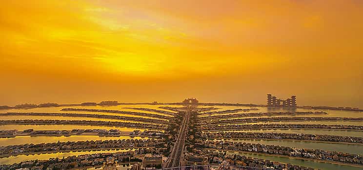 Photo 1 Dubai Marina Dhow Cruise with Dinner & The View at the Palm Tour with private transfers
