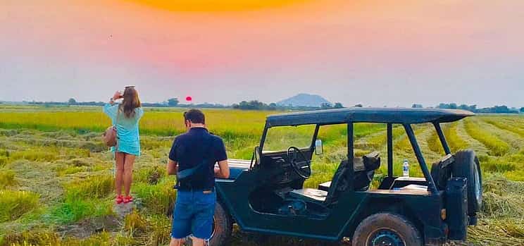 Photo 1 Sunset Drink in the Countryside by Jeep