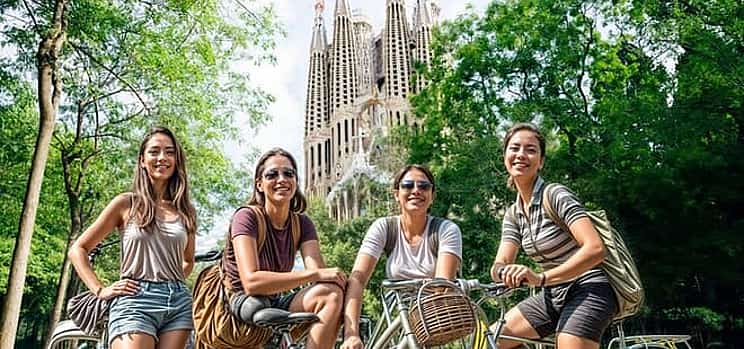 Photo 1 Barcelona Private Bike/eBike Tour & Sagrada Familia Tickets