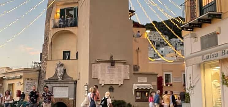 Photo 1 Explore Capri: Piazzetta, Anacapri & Panoramic Boat Tour