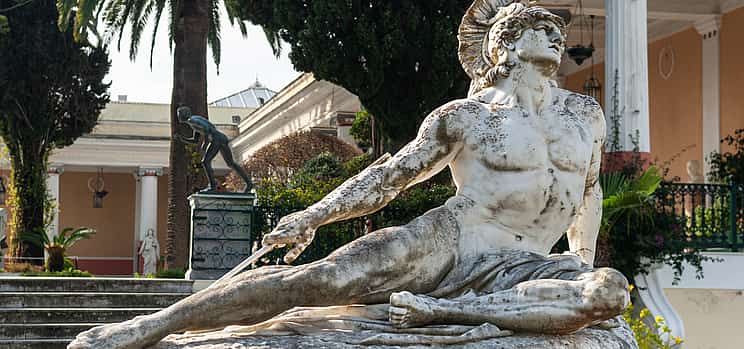 Photo 1 Achillion Palace, Sinarades, Pelekas Private Tour